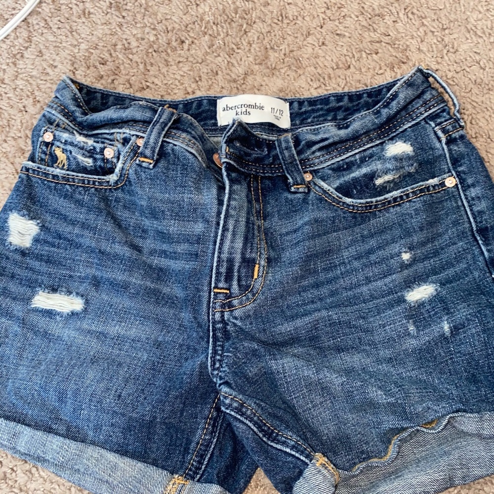 Girls jean shorts